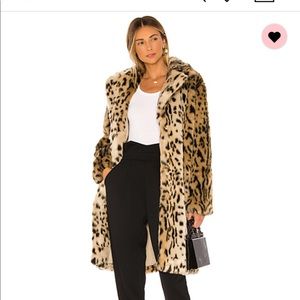 Cupcakes and cashmere leopard jacket